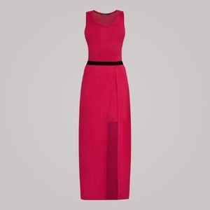 BCBGMaxAzria Twofer Knit Maxi Dress